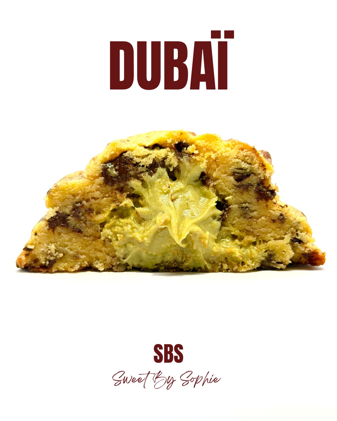 Cookie Dubaï de Sweet By Sophie